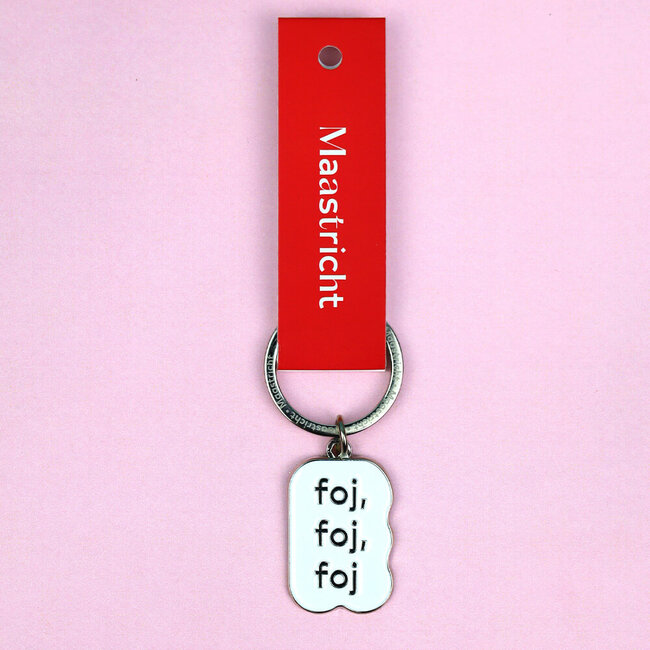 Maastricht Store Sleutelhanger 'Foj,foj, foj'
