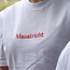 Maastricht Store T-shirt lijntekening Maastricht - wit