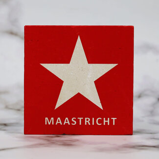 Artige Tegel Maastricht natuursteen - rood