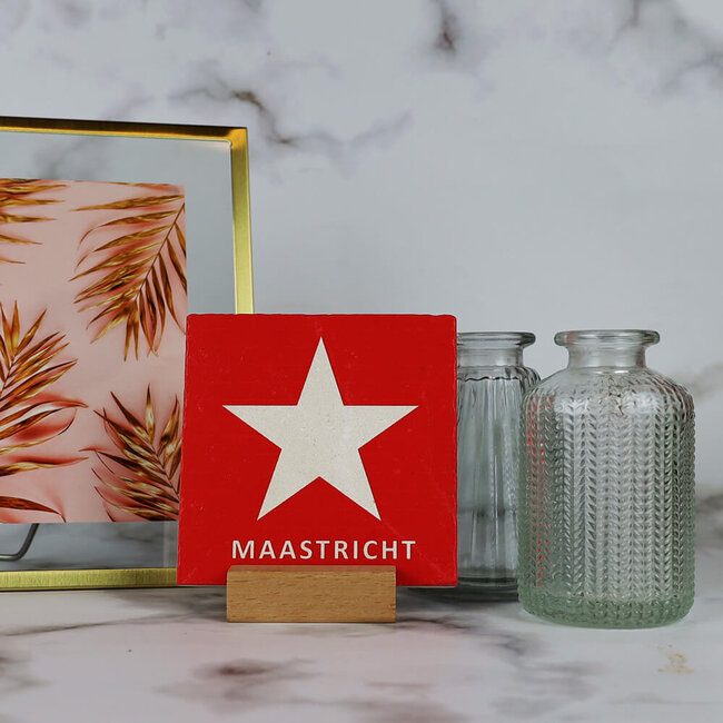 Artige Tegel Maastricht natuursteen - rood