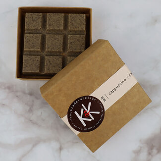 K&K Maastrichtcarré chocolade wit cappuccino - 80 g