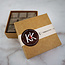 K&K Maastrichtcarré chocolade wit cappuccino - 80 g