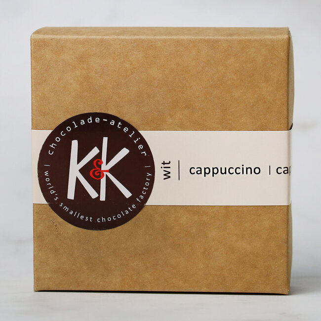 K&K Maastrichtcarré chocolade wit cappuccino - 80 g