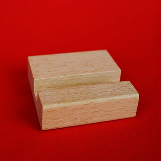 Artige Tegelhouder beukenhout