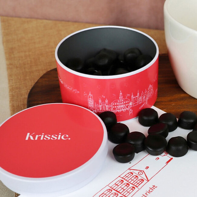 Maastricht Store Snoepblik Krissie dialect