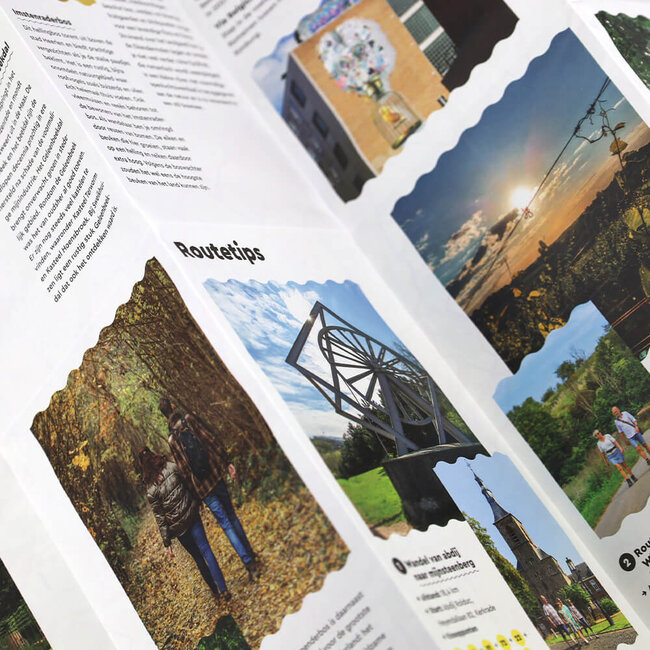 Visit Zuid Limburg Wandelkaart Parkstad Knopen Lopen