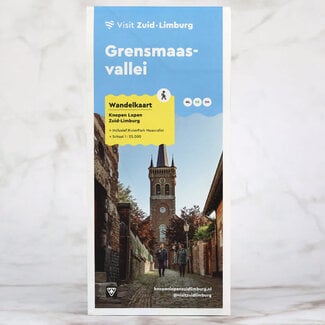 Visit Zuid Limburg Wandelkaart Grensmaasvallei Knopen Lopen