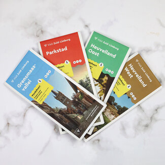 Visit Zuid Limburg Combideal Wandelkaart Knopen Lopen Zuid-Limburg