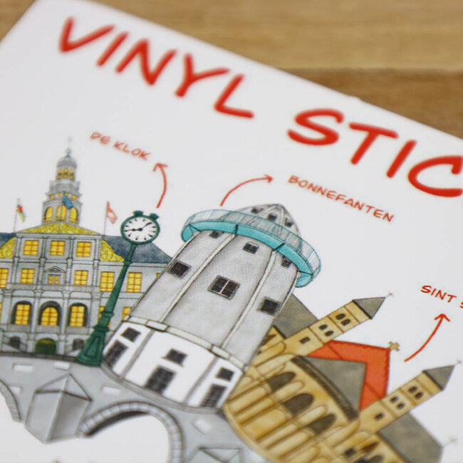 By LiWa Vinyl sticker Maastricht