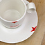 Maastricht Store Schoteltje voor Koffiekopje dialect 'Teske Koffie' - Ø 16 cm