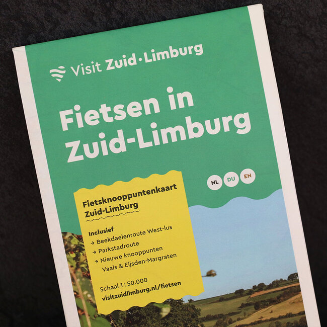 Visit Zuid Limburg Fietsknooppuntenkaart Zuid-Limburg