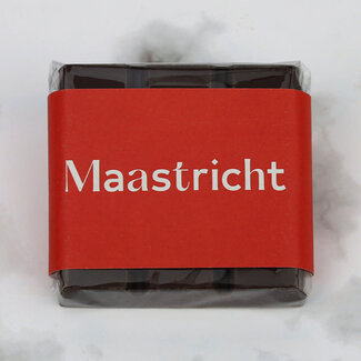 K&K Maastrichtcarré chocolade puur boterkoekjes-steranijs - 80 g