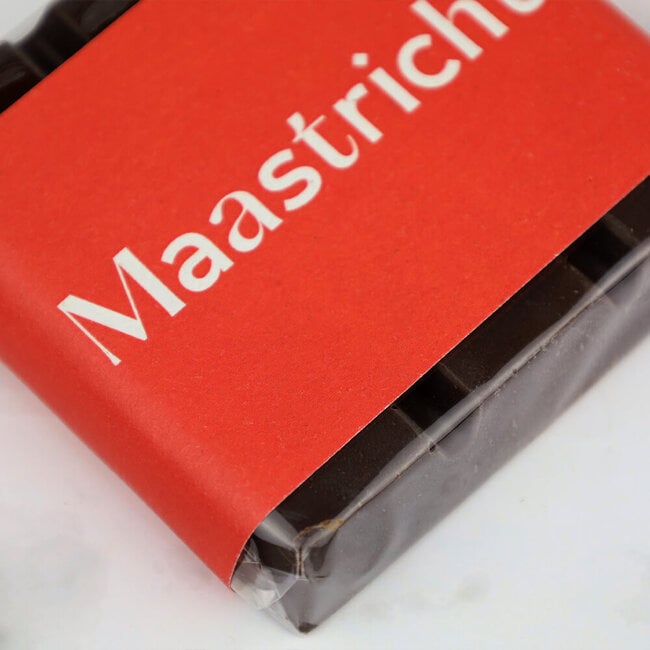 K&K Maastrichtcarré chocolade puur boterkoekjes-steranijs - 80 g