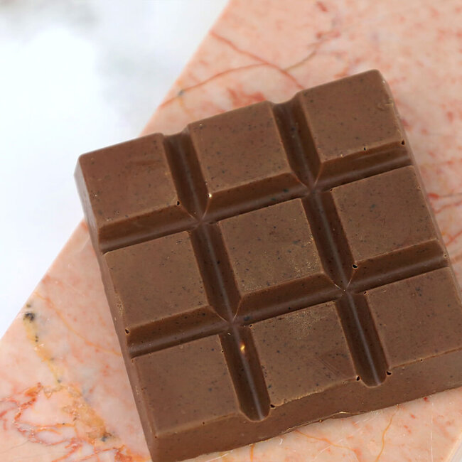 K&K Mergellandcarré melkchocolade met hazelnoot en koffie  - 80 g