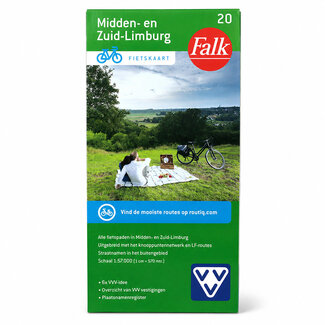 Falk Fietskaart Midden- en Zuid-Limburg