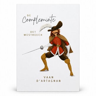 Annemie Satijn Ansichtkaart d'Artagnan