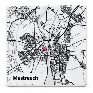FCK PRFCT Tegeltje 'Mestreech' plattegrond