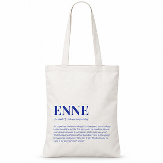 Pierre Maastricht Tote bag 'Enne? Ouch enne!'