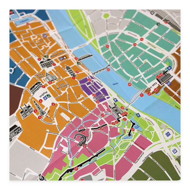 Maastricht Store City Map Maastricht - stadsplattegrond