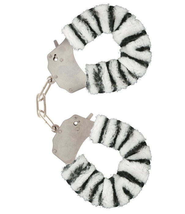 ToyJoy Furry fun cuffs - Black