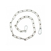 Metalen Ketting met Karabijnhaken - 100cm