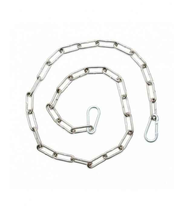 Rimba Metalen Ketting met Karabijnhaken - 100cm