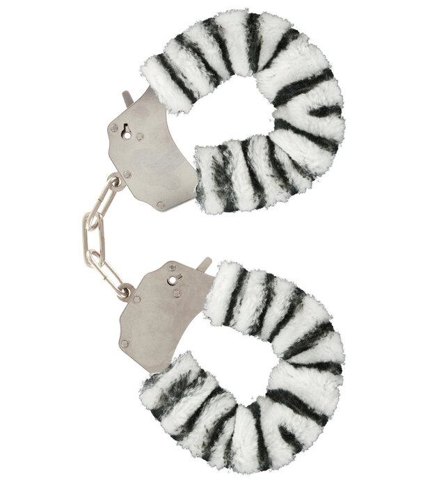 ToyJoy Furry fun cuffs - Black