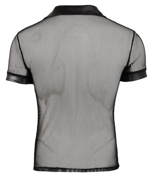 Svenjoyment Net shirt met kraag