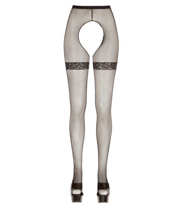 Cottelli Collection Sex-tights Fishnet with Band S/M