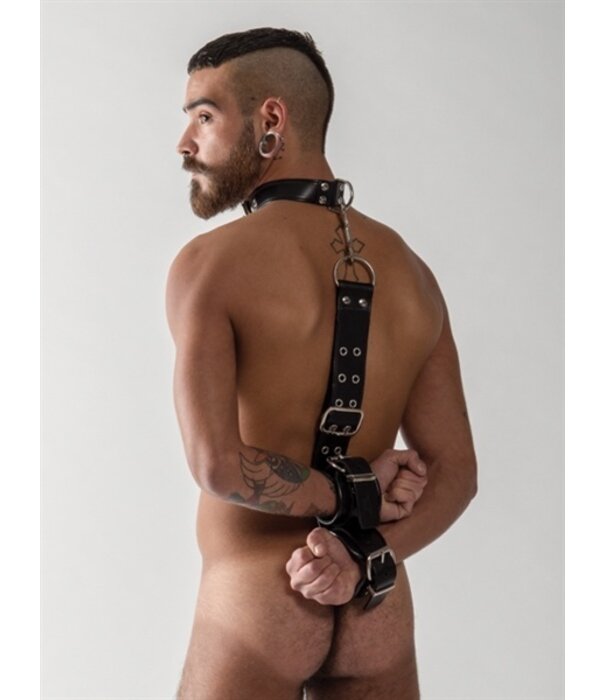 Leren halsband