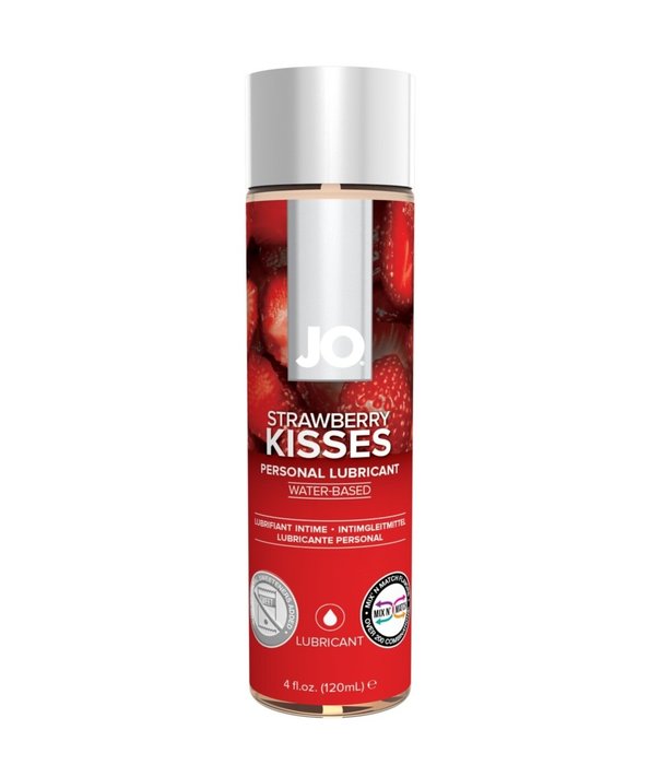 System Jo Jo Flavored Lube - Strawberry Kisses