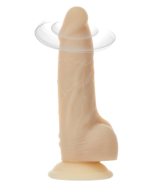 Naked addiction Naked Addiction 'Vanilla' 7” Rotating & Vibrating Dong