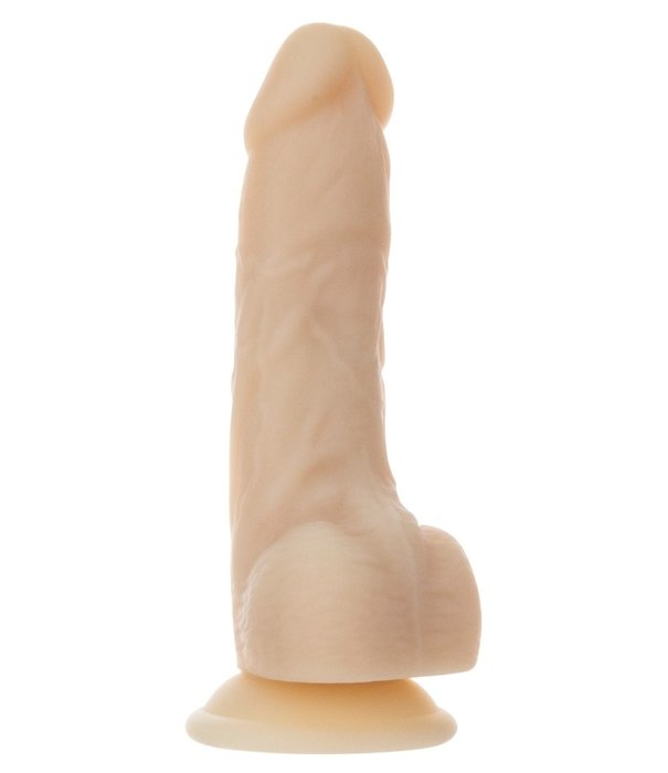 Naked addiction Naked Addiction 'Vanilla' 7” Rotating & Vibrating Dong