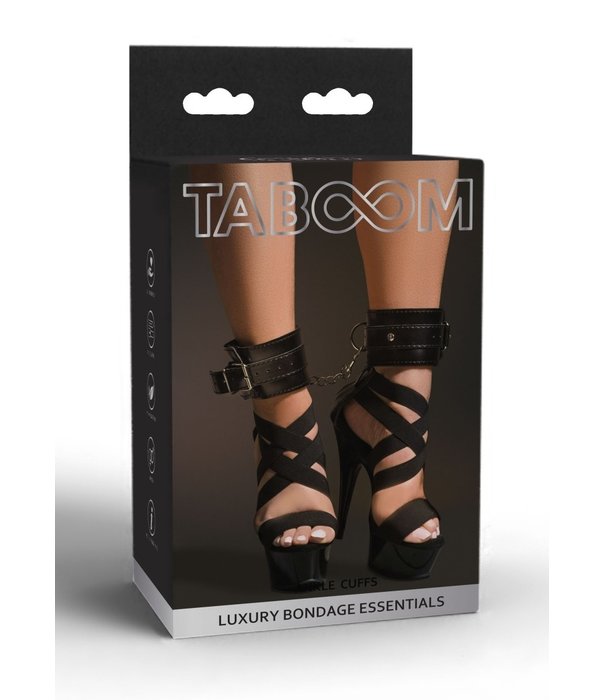 Taboom Taboom Ankle Cuffs Black