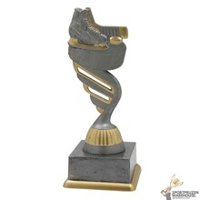 Voordelige Schaats trofee met een antiek look - SS1751