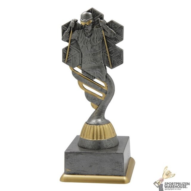 Voordelige Langlauf trofee met een antiek look