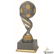 Voordelige Voetbal trofee met een antiek look