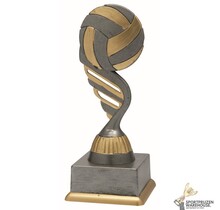 Voordelige Volleybal trofee met een antiek look
