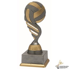Voordelige Volleybal trofee met een antiek look - SS1821
