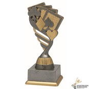 Voordelige Kaart trofee met een antiek look