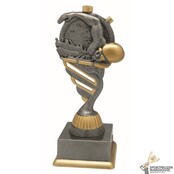 Voordelige Zwemmen trofee met een antiek look