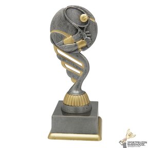 Voordelige Tennis trofee met een antiek look - SS1729