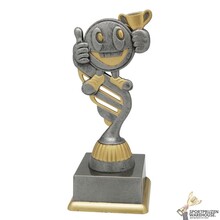 Voordelige Voetbal trofee met een antiek look - SS1727