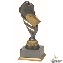 Voordelige Boks trofee met een antiek look - SS1829