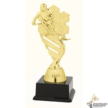 Voordelige gouden Ski trofee - SS1745