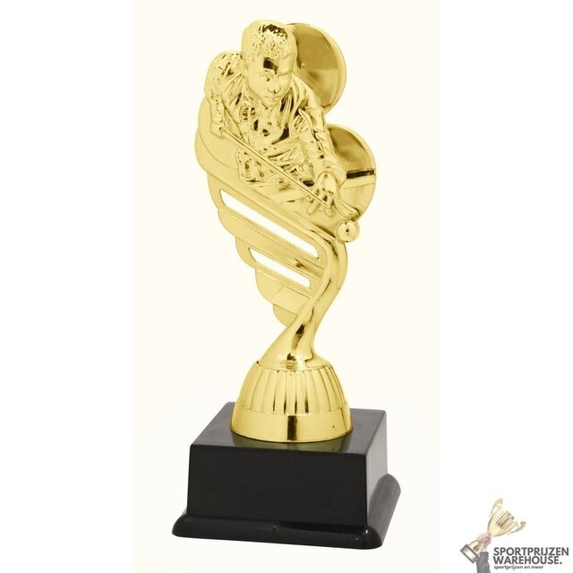 Voordelige gouden Biljart trofee Voordelige gouden Biljart trofee