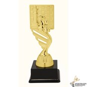 Schaak beker - in het Goud of Antieklook