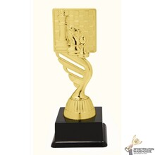 Voordelige gouden Schaken trofee - SS1720