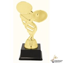 Voordelige gouden Tafeltennis trofee - SS1717