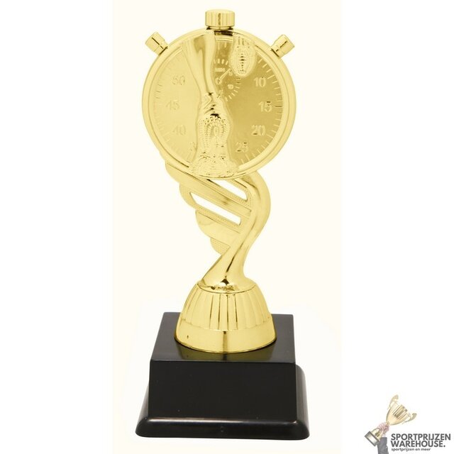 Hardloop award - in het Goud of Antieklook